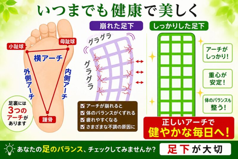 健康は足下が大切です