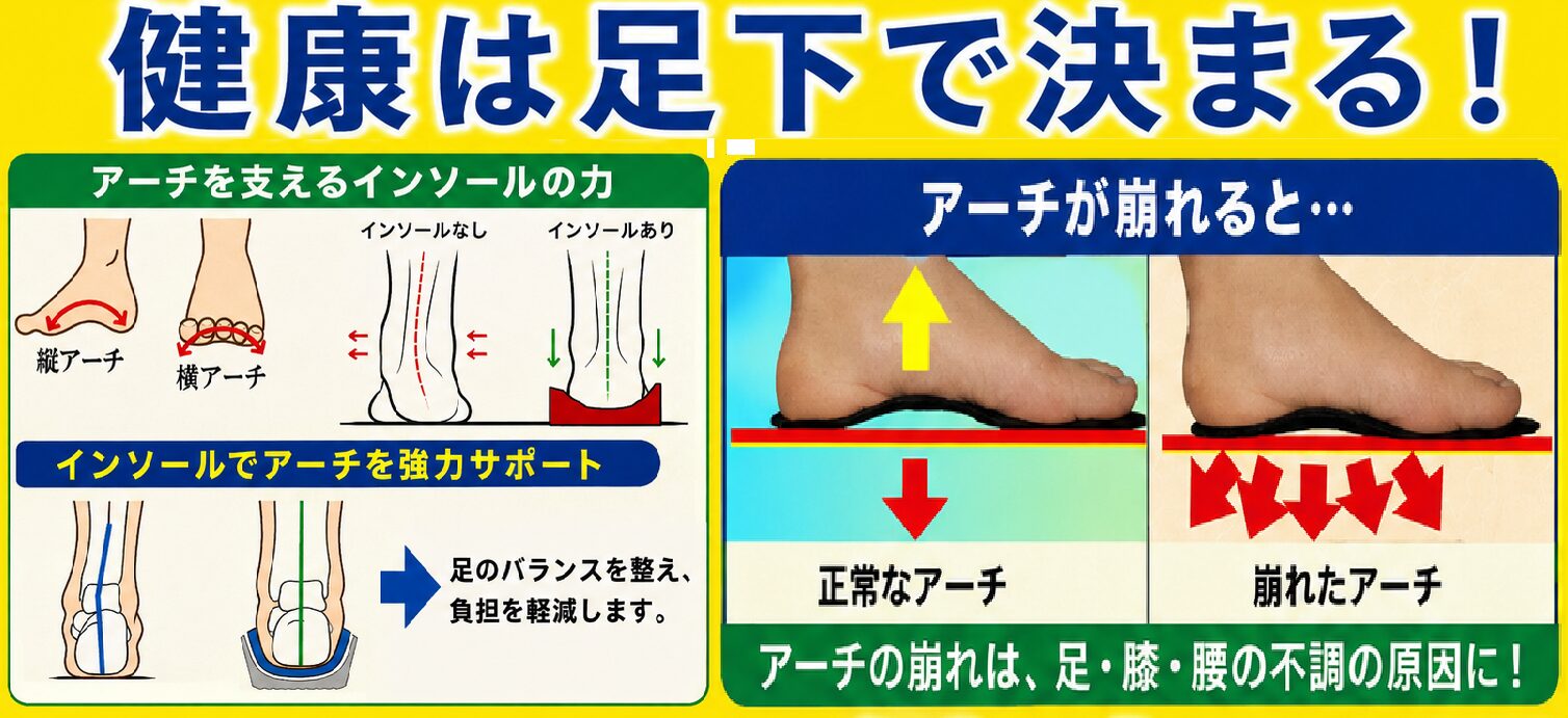 楽ヴォルソールで健康を足下から